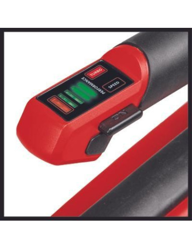 Einhell Gp-Lb 18/200 Li Gk-Solo Akumulatorowa Dmuchawa Do Liści 200 Km/H Czarny, Czerwony
