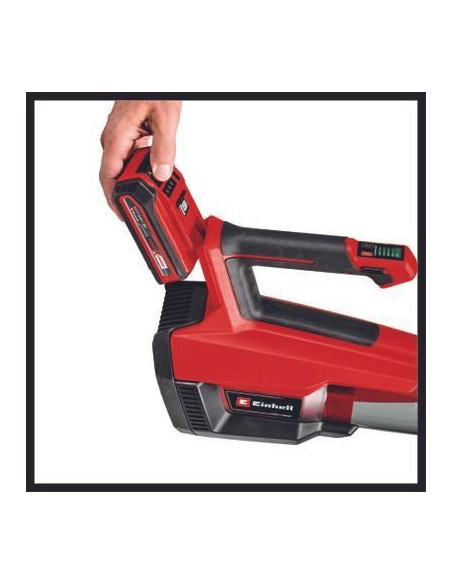 Einhell Gp-Lb 18/200 Li Gk-Solo Akumulatorowa Dmuchawa Do Liści 200 Km/H Czarny, Czerwony