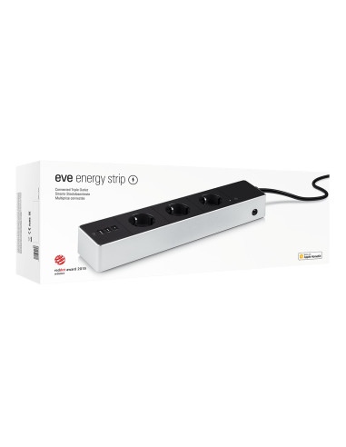 Eve Eve Energy Strip - Inteligentna Listwa Zasilająca Z Potrójnym Gniazdem