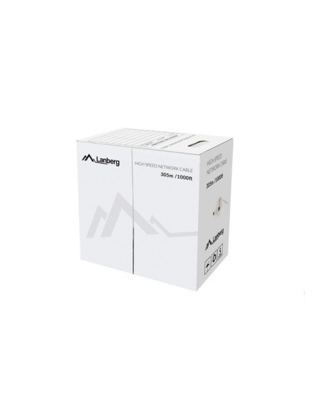 Lanberg Lcu5-12Cu-0305-G Kabel Sieciowy Zielony 305 M Cat5E U/Utp (Utp)