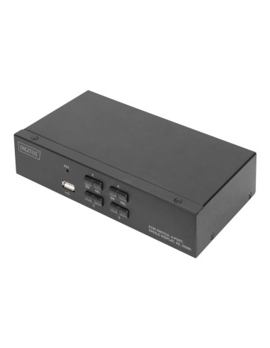 Przełącznik Kvm, 4-Portowy, Pojedynczy Wyświetlacz, 4K, Hdmi
