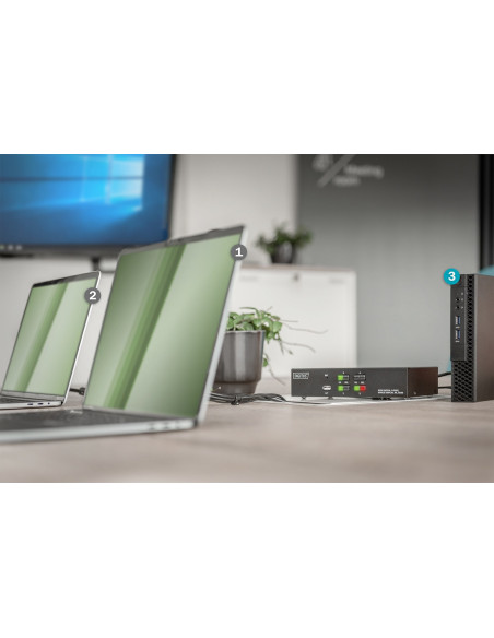 Przełącznik Kvm, 4-Portowy, Pojedynczy Wyświetlacz, 4K, Hdmi