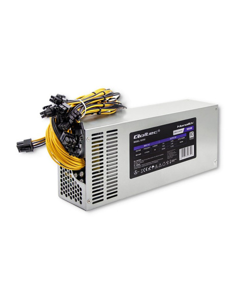 Qoltec 50350 Moduł Zasilaczy 1850 W Szary