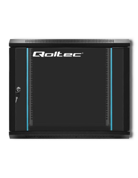 Szafa Rack 19" 9U 600 X 500 X 600 Czarna Wisząca