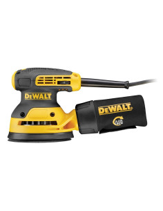 Dewalt Dwe6423-Qs Przenośna Szlifierka Szlifierka Orbitalna 12000 Opm Czarny, Żółty 280 W
