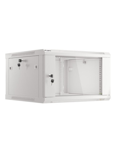 Lanberg Wf01-6606-10S Stojak 6U Szafa Wisząca Szary