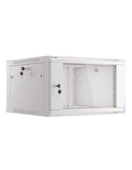 Lanberg Wf01-6606-10S Stojak 6U Szafa Wisząca Szary