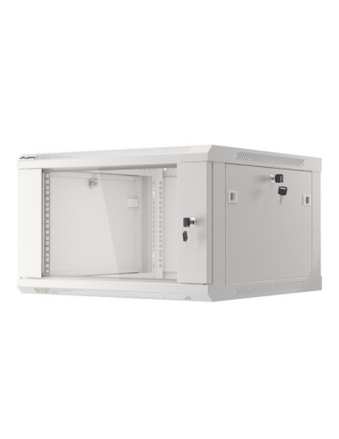 Lanberg Wf01-6606-10S Stojak 6U Szafa Wisząca Szary