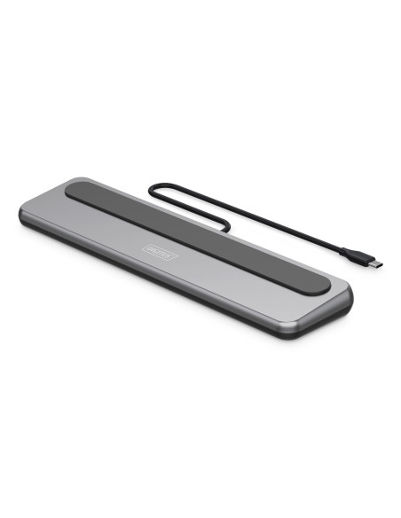 Stacja Dokująca Usb-C 12 Portowa, Max. 8K/30Hz Z Hdr, Hdmi, Dp, Max. 3 Monitory (Mst), Usb-C 3.2 Gen2, Gigabit Ethernet, Sd/Micr