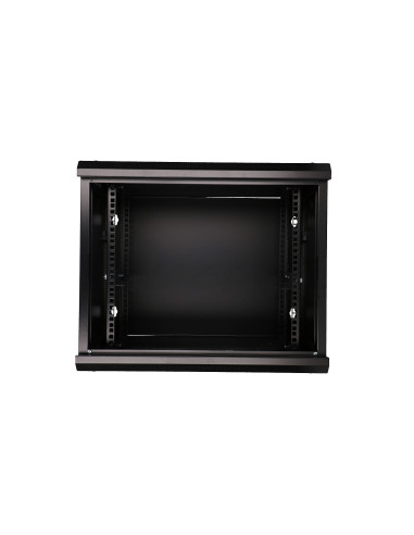 Extralink Szafa Rack 9U 600X600 Czarna Montowana Na Ścianie