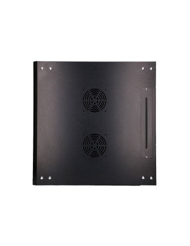 Extralink Szafa Rack 9U 600X600 Czarna Montowana Na Ścianie