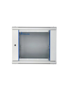 Extralink Szafa Rack 9U 600X600 Szara Montowana Na Ścianie 2