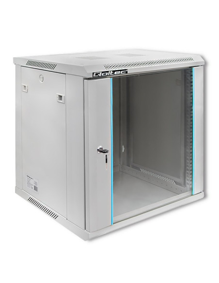 Szafa Rack 19" Wisząca 12U 600 X 635 X 450 Szara