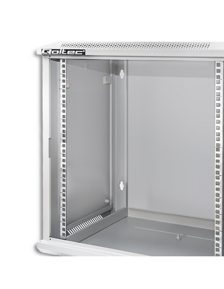 Szafa Rack 19" Wisząca 12U 600 X 635 X 450 Szara