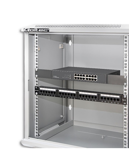 Szafa Rack 19" Wisząca 12U 600 X 635 X 450 Szara