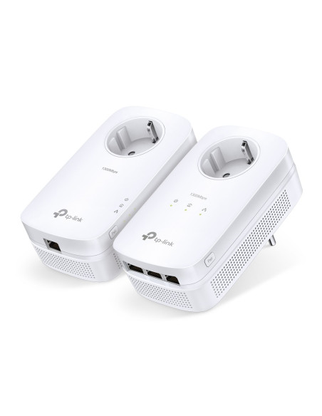 Tp-Link Tl-Pa8033P Kit Karta Sieciowa Do Powerline 1300 Mbit/S Przewodowa Sieć Lan Biały 2 Szt.