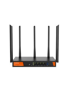 Tenda W30E Ax3000 Router Bezprzewodowy Gigabit Ethernet Dual-Band (2.4 Ghz/5 Ghz) Czarny