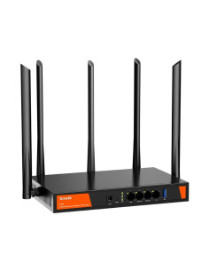 Tenda W30E Ax3000 Router Bezprzewodowy Gigabit Ethernet Dual-Band (2.4 Ghz/5 Ghz) Czarny 2