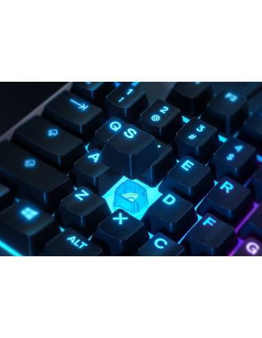 Steelseries Apex 3 Gaming Keyboard, Us Layout, Wired, Black Steelseries Apex 3  Gaming Keyboard Ip32 Water Resistant For Protect