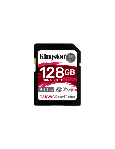 Kingston Technology Canvas React Plus 128 Gb Sd Uhs-Ii Klasa 10