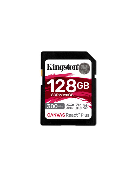 Kingston Technology Canvas React Plus 128 Gb Sd Uhs-Ii Klasa 10