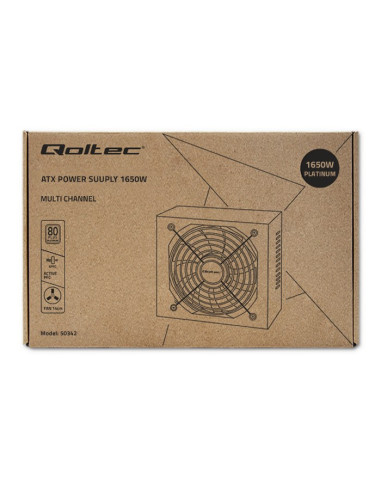 Qoltec Wydajny Zasilacz Atx 1650W | 80 Plus Platinum