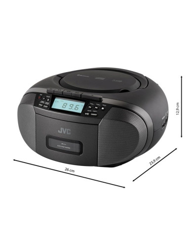 Radioodtwarzacz Jvc Rc-E444B Black