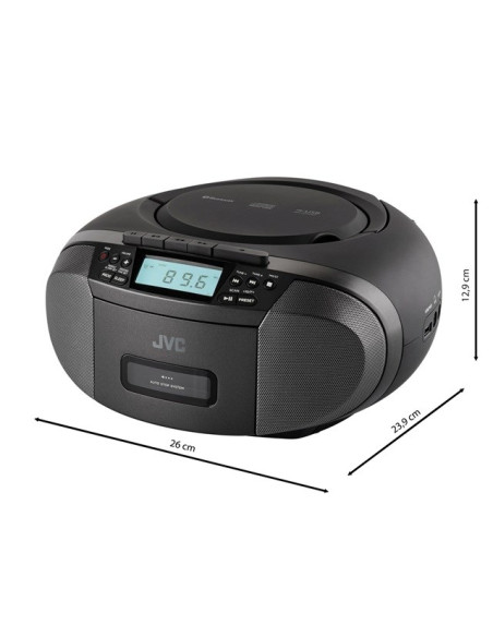 Radioodtwarzacz Jvc Rc-E444B Black