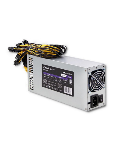Qoltec 50349 Moduł Zasilaczy 1800 W Atx Szary