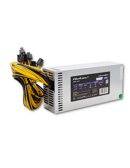 Qoltec 50349 Moduł Zasilaczy 1800 W Atx Szary