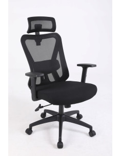 Activejet Fotel Biurowy Ergonomiczny T5 Czarny