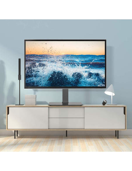 Techly Ica-Lcd 323M Uchwyt / Stojak Do Monitorów 139,7 Cm (55") Biurko Czarny