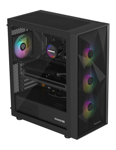 Obudowa Komputera Genesis Nlg-2321 Czarna Zest. Do Chłodzenia Płynami