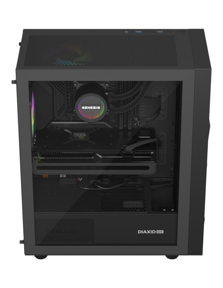 Obudowa Komputera Genesis Nlg-2321 Czarna Zest. Do Chłodzenia Płynami