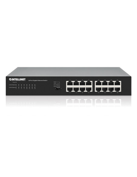 Intellinet 561815 Łącza Sieciowe Gigabit Ethernet (10/100/1000) Czarny