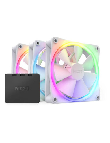 Nzxt F120 Rgb Triple Pack Obudowa Komputera Wentylator 12 Cm Biały 3 Szt.