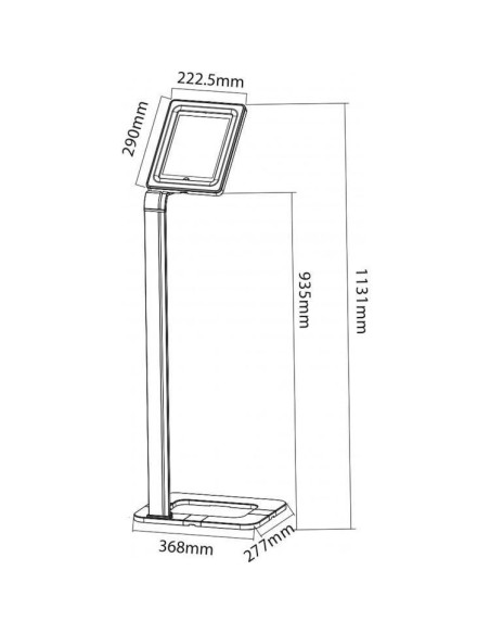 Techly Ica-Tbl 1501 Obudowa Do Tabletu 25,6 Cm (10.1") Srebrny