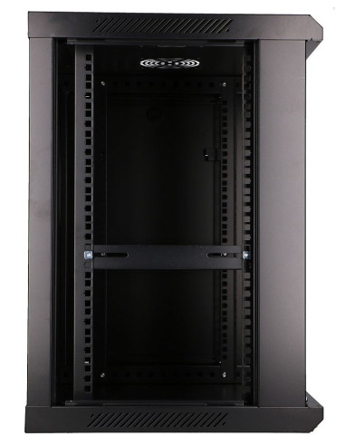 Extralink Szafa Rack 12U 600X450 Czarna Montowana Na Ścianie