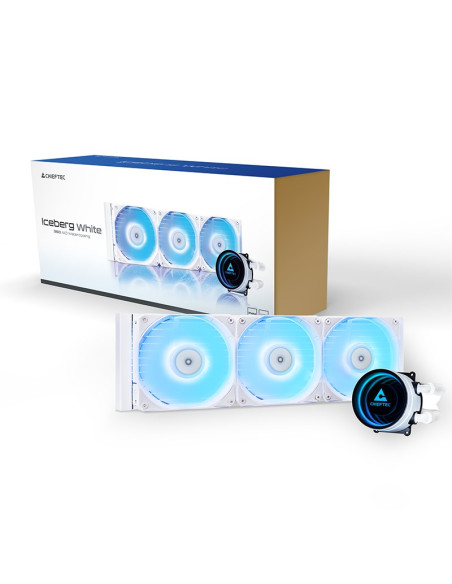 Chłodzenie Wodne Chieftec Iceberg 360 Rgb White