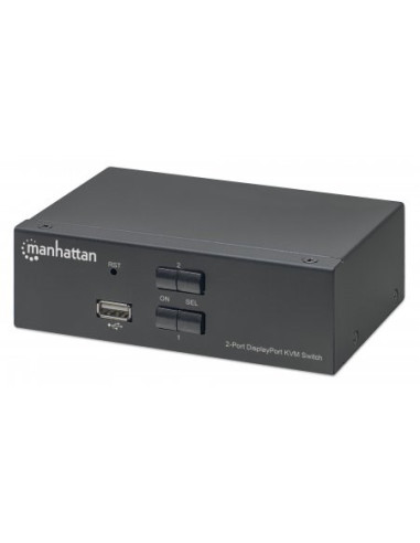 Przełącznik Kvm Displayport/Usb 2X1 4K*60Hz Manhattan