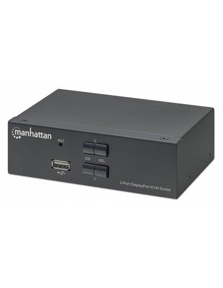 Przełącznik Kvm Displayport/Usb 2X1 4K*60Hz Manhattan