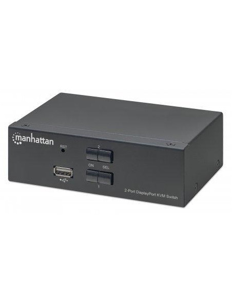 Przełącznik Kvm Displayport/Usb 2X1 4K*60Hz Manhattan