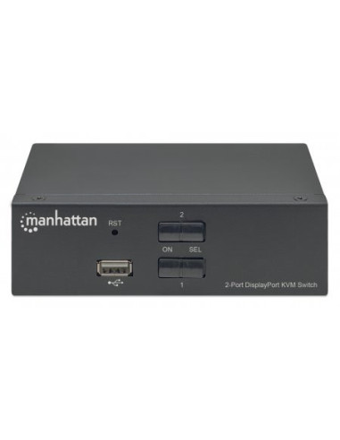 Przełącznik Kvm Displayport/Usb 2X1 4K*60Hz Manhattan