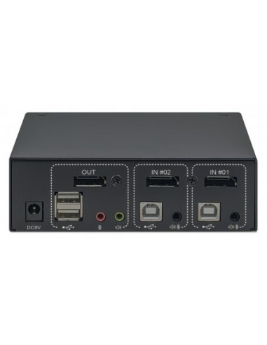Przełącznik Kvm Displayport/Usb 2X1 4K*60Hz Manhattan