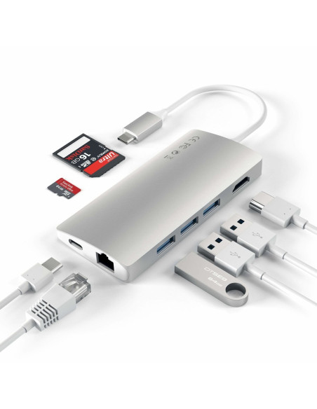 Hub Usb-C V2 Multi-Port 8 W 1