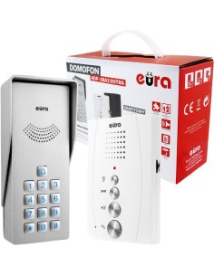Domofon Eura Adp-38A3 Entra Bialy