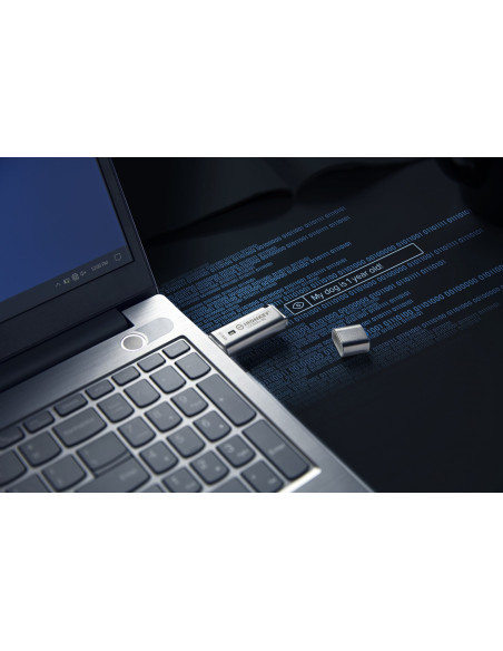 Kingston Technology Ironkey Locker+ 50 Pamięć Usb 128 Gb Usb Typu-A 3.2 Gen 1 (3.1 Gen 1) Srebrny