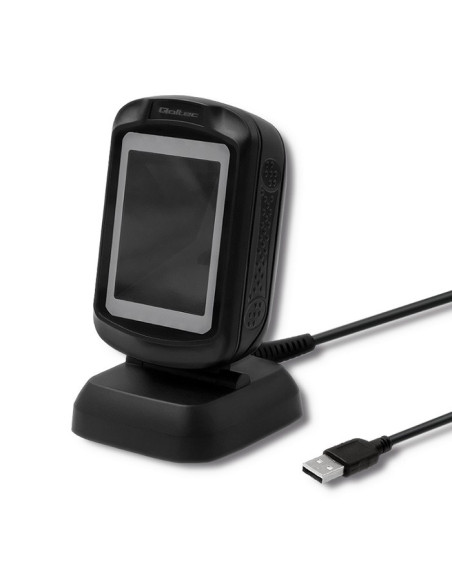 Qoltec Czytnik Kodów Kreskowych Stacjonarny | 1D I 2D | Usb