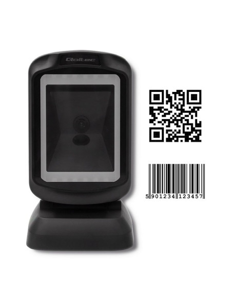 Qoltec Czytnik Kodów Kreskowych Stacjonarny | 1D I 2D | Usb