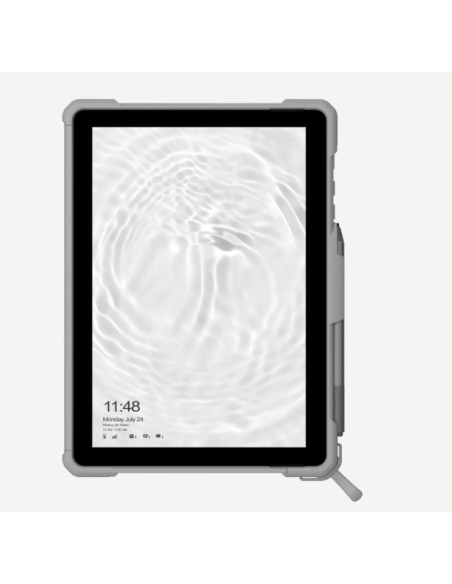 Uag Plasma - Obudowa Ochronna Z Podstawką I Paskiem Na Ramię I Dłoń Do Microsoft Surface Go 1/2/3/4 G (Wersja Oem) (White/Gray)